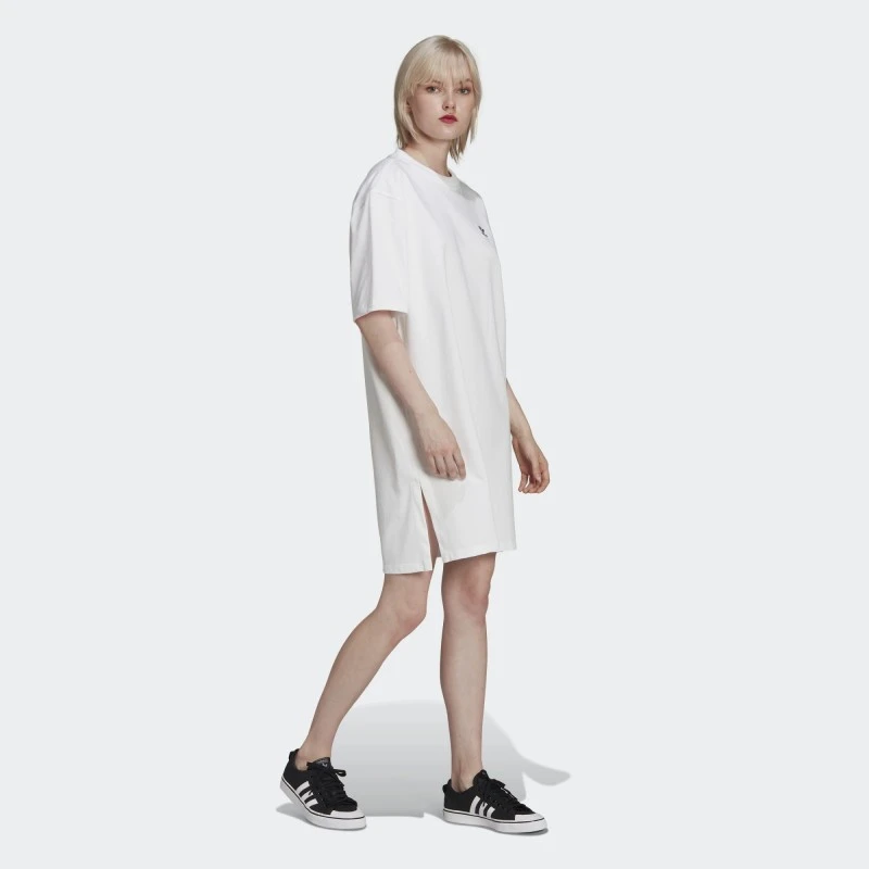 Adidas Abito Adicolor Classics Big Trefoil Tee HC2034 4 Adidas Abito Adicolor Classics Big Trefoil Tee HC2034 - immagine 4