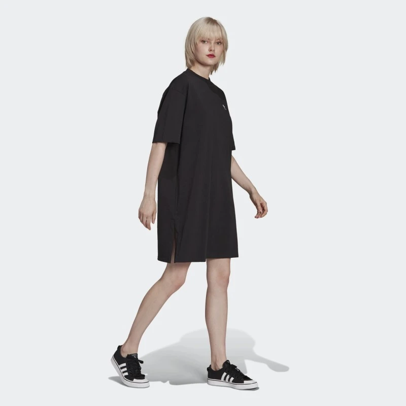 Adidas Abito Adicolor Classics Big Trefoil Tee HC2052 4 Adidas Abito Adicolor Classics Big Trefoil Tee HC2052 - immagine 4