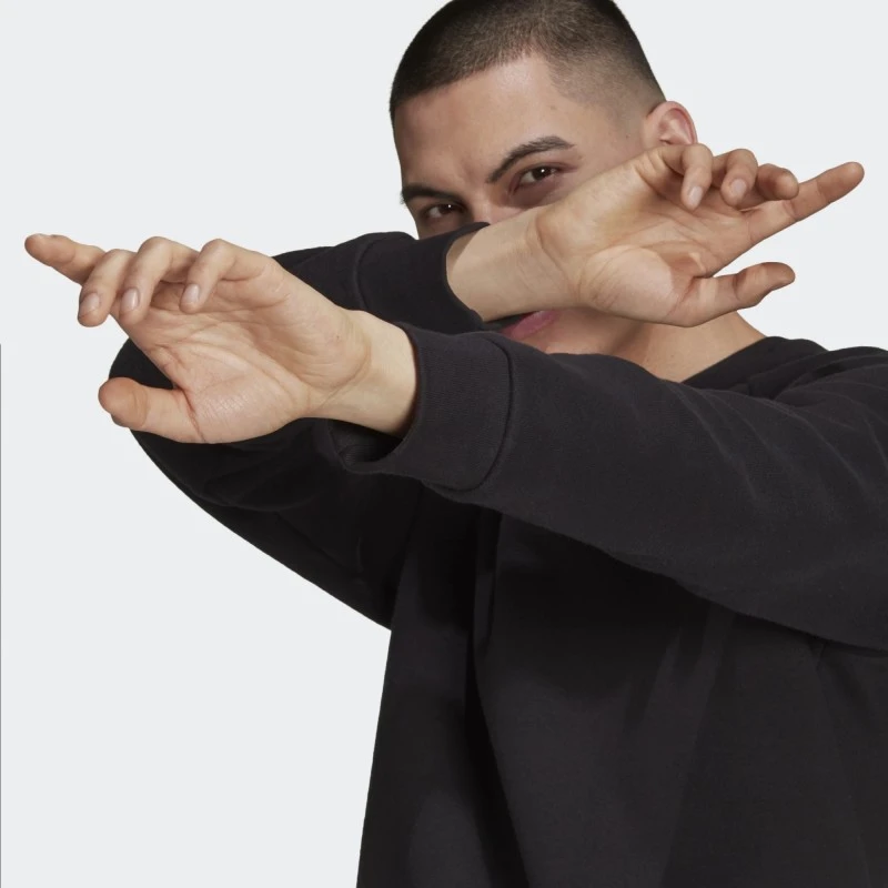 Adidas Felpa Adicolor Essentials Trefoil Crewneck H34645 6 Adidas Felpa Adicolor Essentials Trefoil Crewneck H34645 - immagine 6