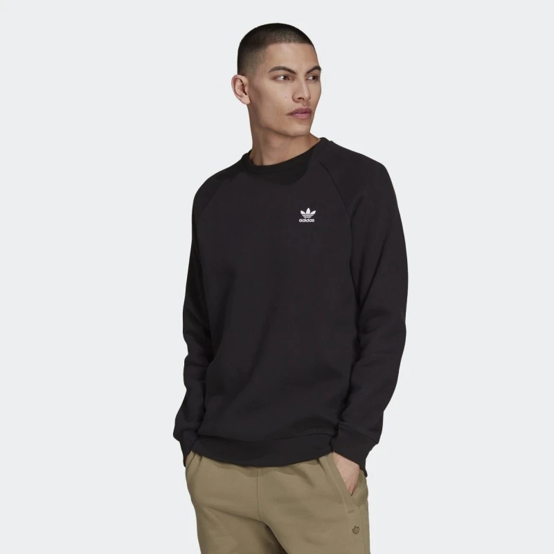 Adidas Felpa Adicolor Essentials Trefoil Crewneck H34645 1 Adidas Felpa Adicolor Essentials Trefoil Crewneck H34645