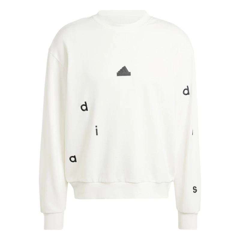 Adidas Felpa Embroidered Sweatshirt IS2036 3 Adidas Felpa Embroidered Sweatshirt IS2036 - immagine 3