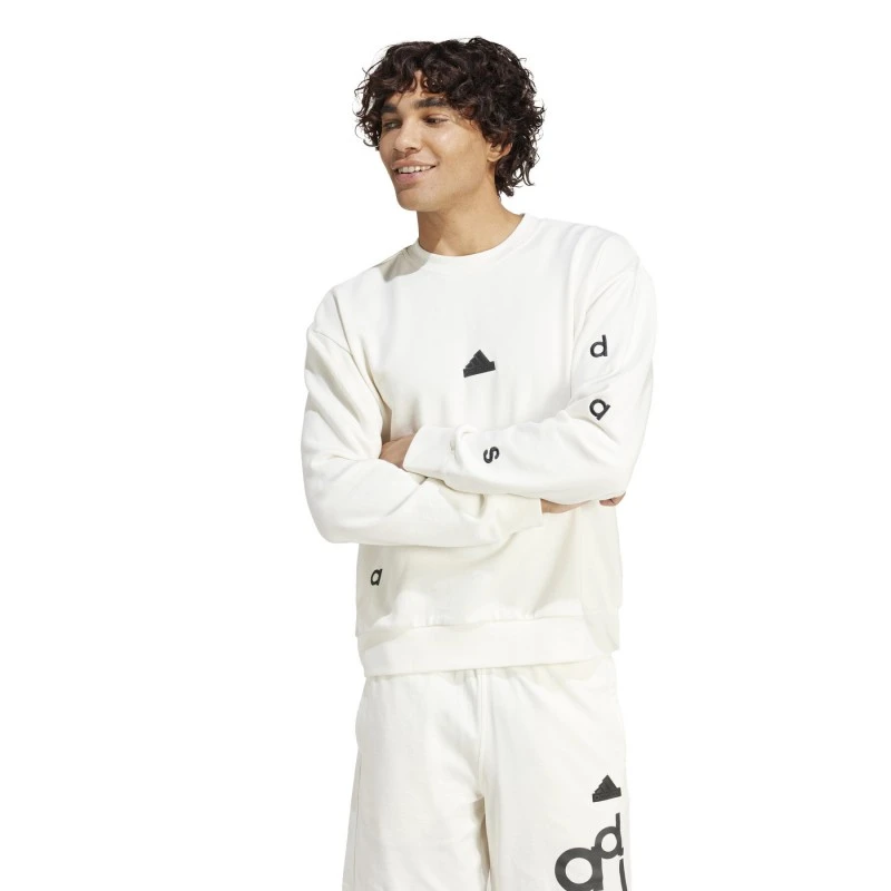 Adidas Felpa Embroidered Sweatshirt IS2036 1 Adidas Felpa Embroidered Sweatshirt IS2036