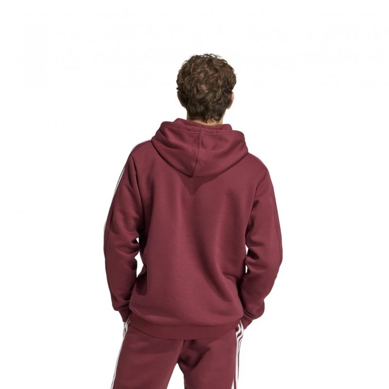 Adidas Felpa Con Cappuccio Essentials 3-Stripes JG5949 3 Adidas Felpa Con Cappuccio Essentials 3-Stripes JG5949 - immagine 3