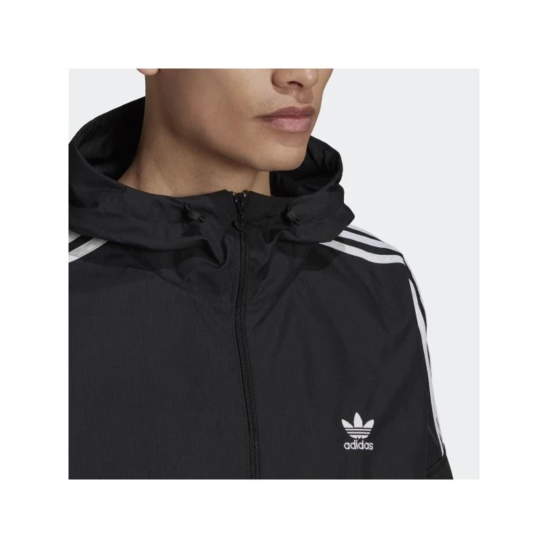 Adidas Giacca A Vento Adicolor Classics 3-Stripes GN3475 2 Adidas Giacca A Vento Adicolor Classics 3-Stripes GN3475 - immagine 2