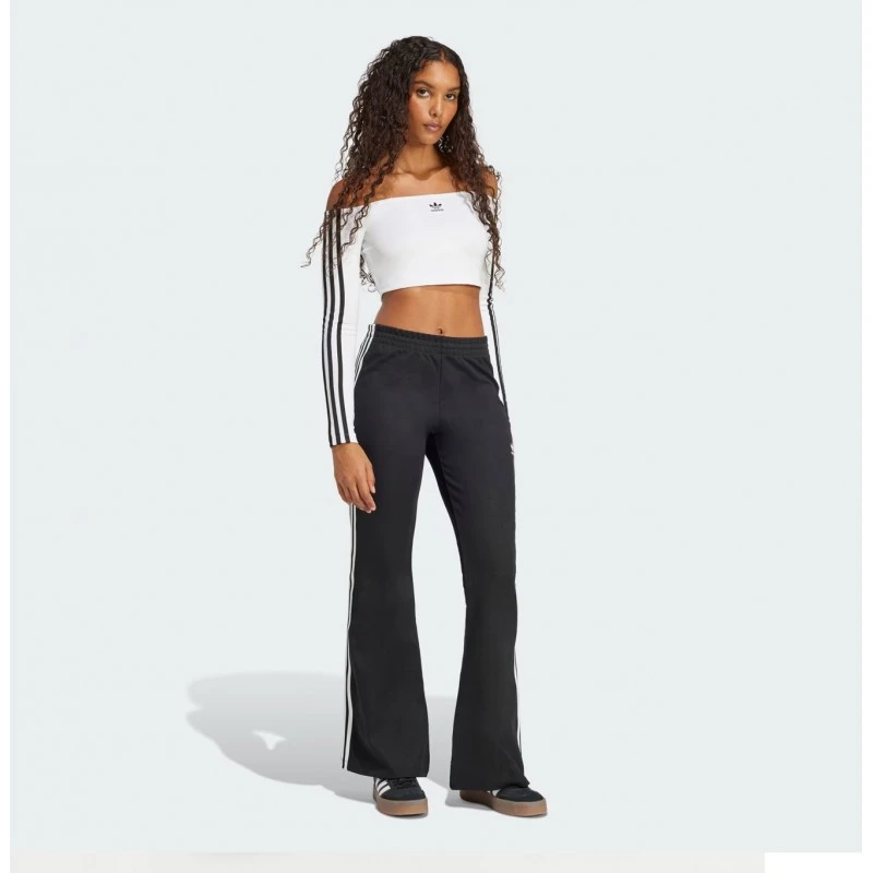 Adidas Pantalone Track Pants Adicolor 3-Stripes Flared JC5783 3 Adidas Pantalone Track Pants Adicolor 3-Stripes Flared JC5783 - immagine 3
