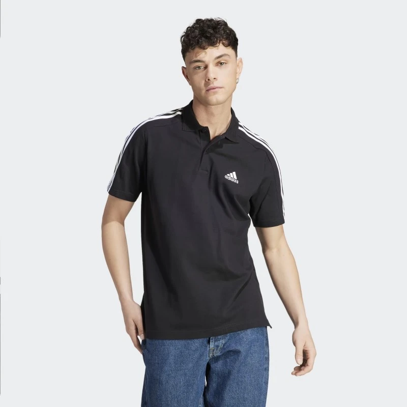 Adidas Polo Essentials Piqué Embroidered Small Logo 3-Stripes IC9310 1 Adidas Polo Essentials Piqué Embroidered Small Logo 3-Stripes IC9310