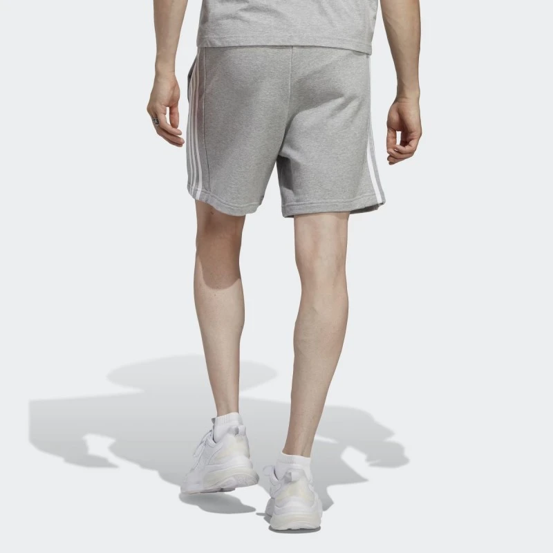 Adidas Short Essentials French Terry 3-Stripes IC9437 2 Adidas Short Essentials French Terry 3-Stripes IC9437 - immagine 2