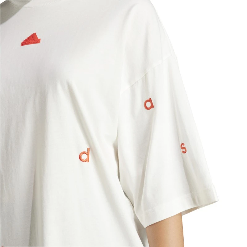 Adidas T-shirt Embroidered Loose IS4293 5 Adidas T-shirt Embroidered Loose IS4293 - immagine 5