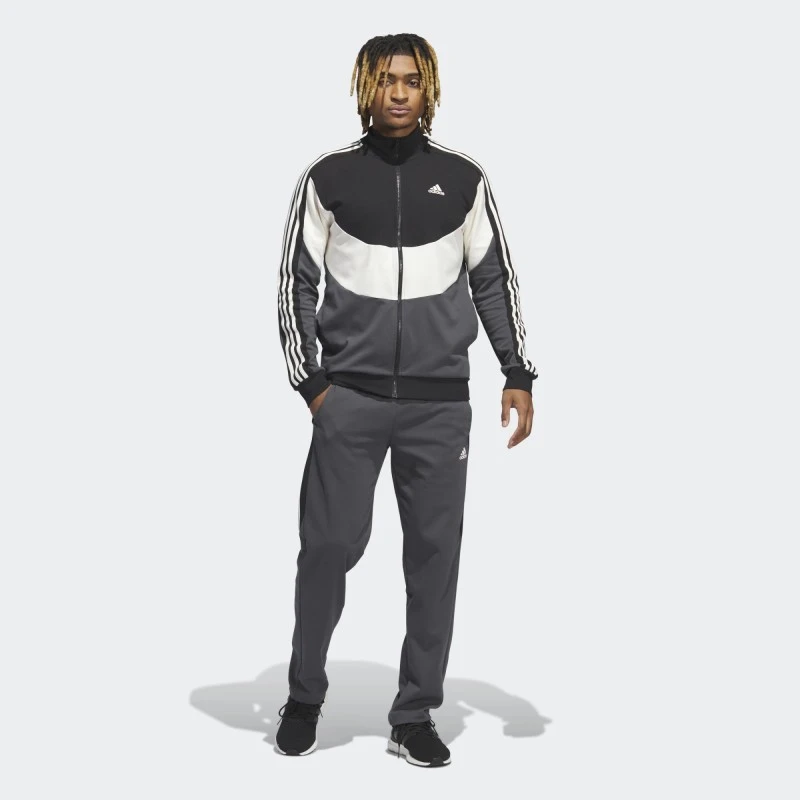 Adidas Tuta Track Suite Colorblock IC6754 1 Adidas Tuta Track Suite Colorblock IC6754