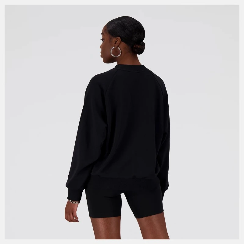 New Balance Felpa Essentials Reimagined Archive WT31508BK 3 New Balance Felpa Essentials Reimagined Archive WT31508BK - immagine 3