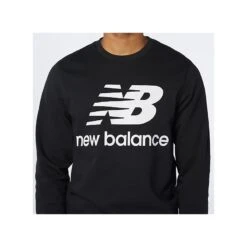 New Balance Felpa Essentials Stacked Logo Crew MT03560BK -FreedomSport new balance felpa essentials stacked logo crew mt03560bk 3