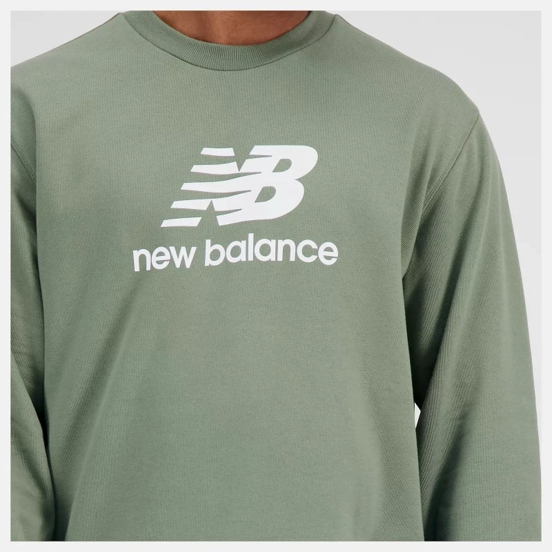 New Balance Felpa Essentials Stacked Logo Crewneck MT31538DON 4 New Balance Felpa Essentials Stacked Logo Crewneck MT31538DON - immagine 4