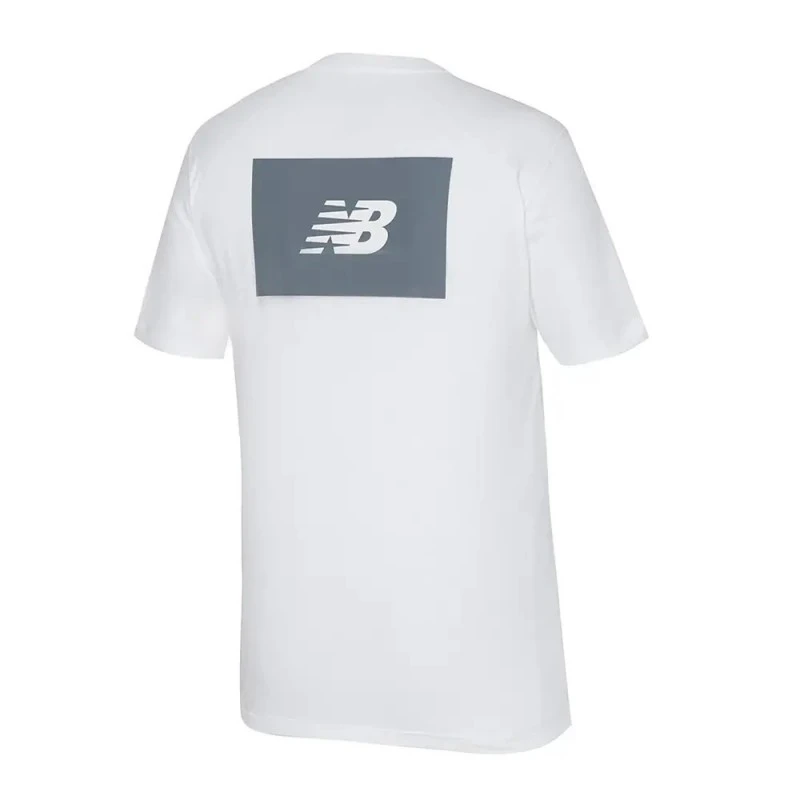 New Balance T-shirt Logo Tee MT41584WT 2 New Balance T-shirt Logo Tee MT41584WT - immagine 2