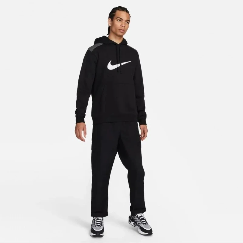 Nike Felpa Sportswear Fleece Hoodie BB FN0247 010 7 Nike Felpa Sportswear Fleece Hoodie BB FN0247 010 - immagine 7