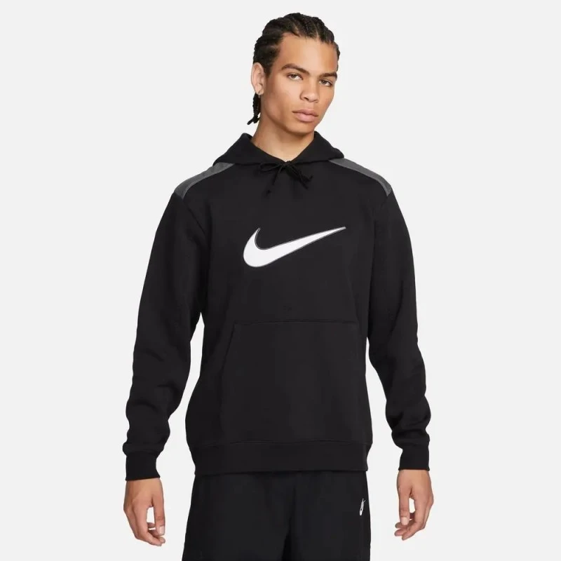 Nike Felpa Sportswear Fleece Hoodie BB FN0247 010 1 Nike Felpa Sportswear Fleece Hoodie BB FN0247 010