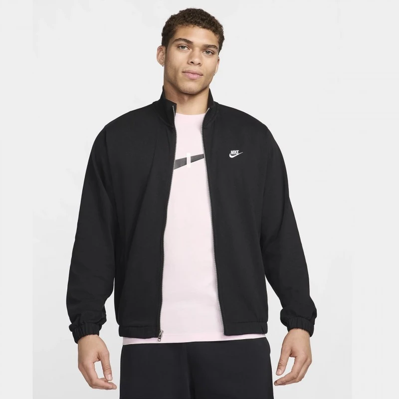 Nike Giacca Club Knit FQ3426 010 1 Nike Giacca Club Knit FQ3426 010