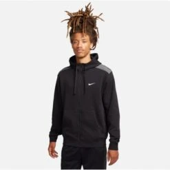 Nike Giacca Sportswear Fleece FZ Hoodie BB FQ8819 010