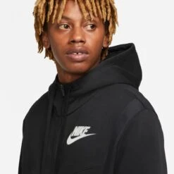 Nike Giacca Sportswear Hybrid Hoodie Fleece FZ DO7228 010 7 Nike Giacca Sportswear Hybrid Hoodie Fleece FZ DO7228 010 -FreedomSport nike giacca modello 2